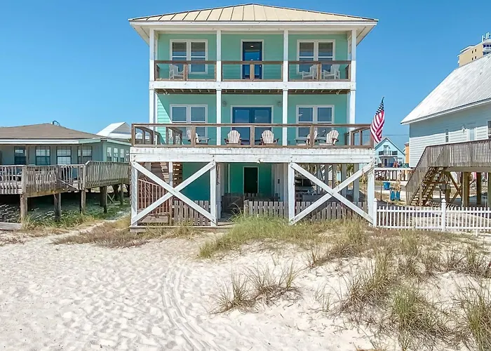 Holiday home Lagniappe Ii By Gsvr - Spacious Beachfront Getaway, Pet Friendly - Free Activities And Golf